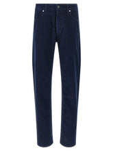 Stone Island Blue Cotton Casual Pants