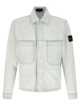 Stone Island Blue Cotton Denim Jacket - S