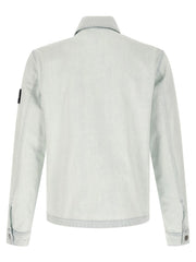 Stone Island Blue Cotton Denim Jacket - S
