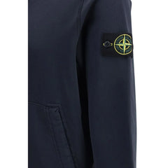 Stone Island Blue Cotton Sweatshirt - M