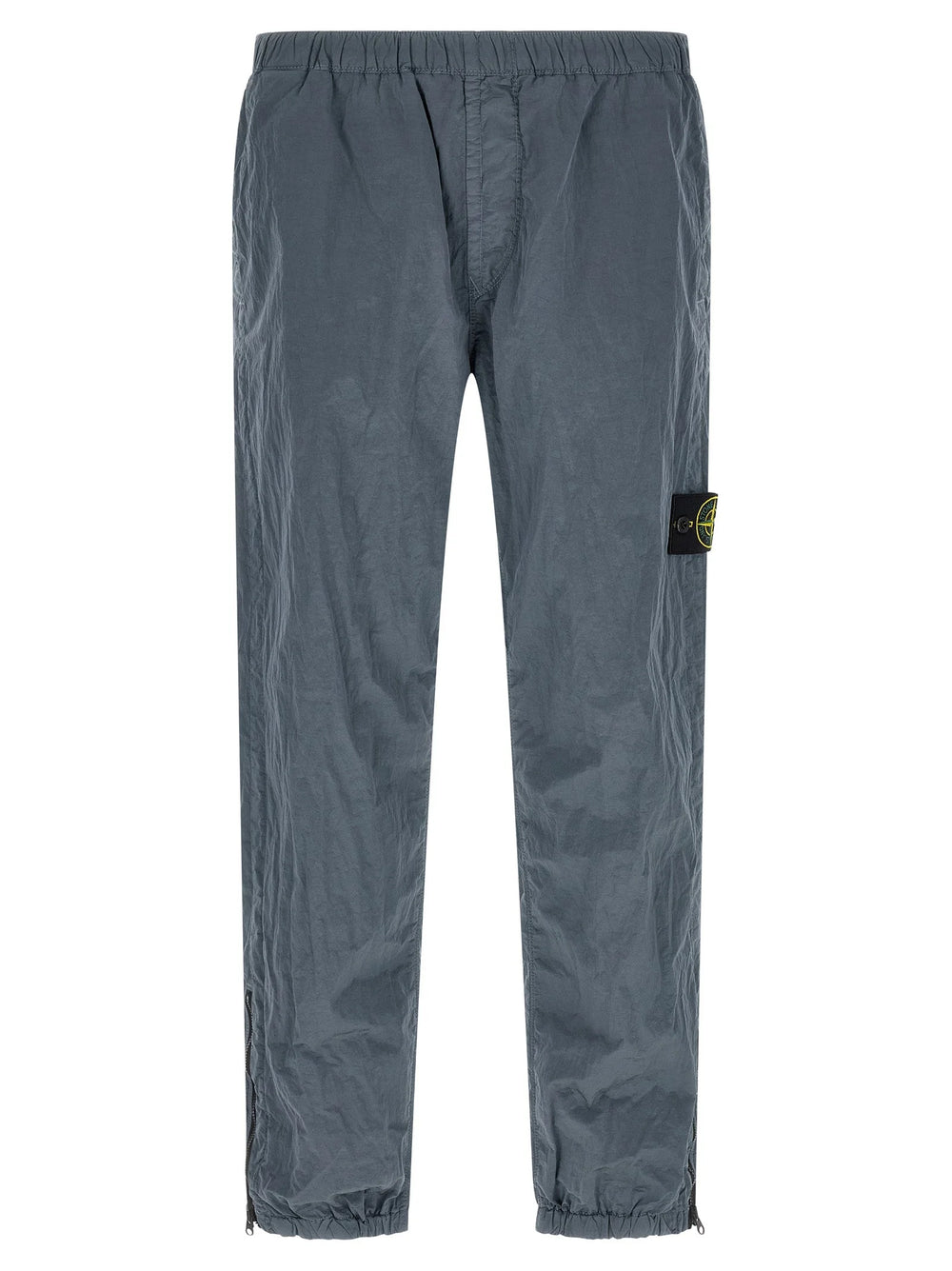 Stone Island Blue Polyamide Joggers (Workout Pants)