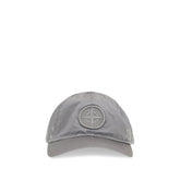 Stone Island Gray Nylon Cap (Baseball Hat) - XL