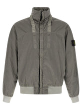 Stone Island Gray Polyamide Bomber