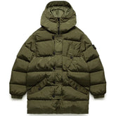 Stone Island Green Nylon Men Parka - L - Parkas