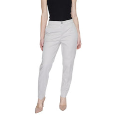 Street One Beige Cotton Pant - W44 | L28 - Trousers