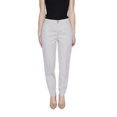 Street One Beige Cotton Pant - W44 | L28 - Trousers