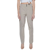 Street One Beige Polyamide Pant - Trousers