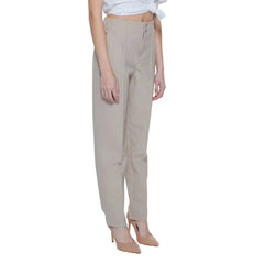 Street One Beige Polyamide Pant - Trousers