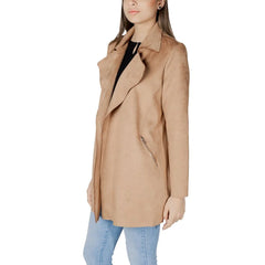 Street One Beige Polyester Trench Coat - Trench Coats