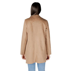 Street One Beige Polyester Trench Coat - Trench Coats