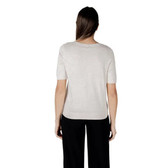 Street One Beige Viscose Sportswear - Sweaters