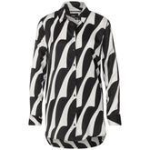 Street One Black And White Viscose Blouse - IT38|XS - Blouses