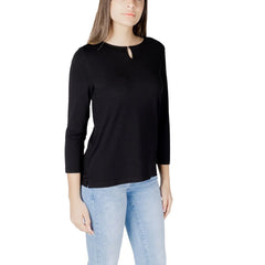 Street One Black Viscose Long Sleeve - IT36|XXS - T-Shirts