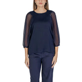 Street One Blue Polyester Blouse - 34 | XXS - Blouses