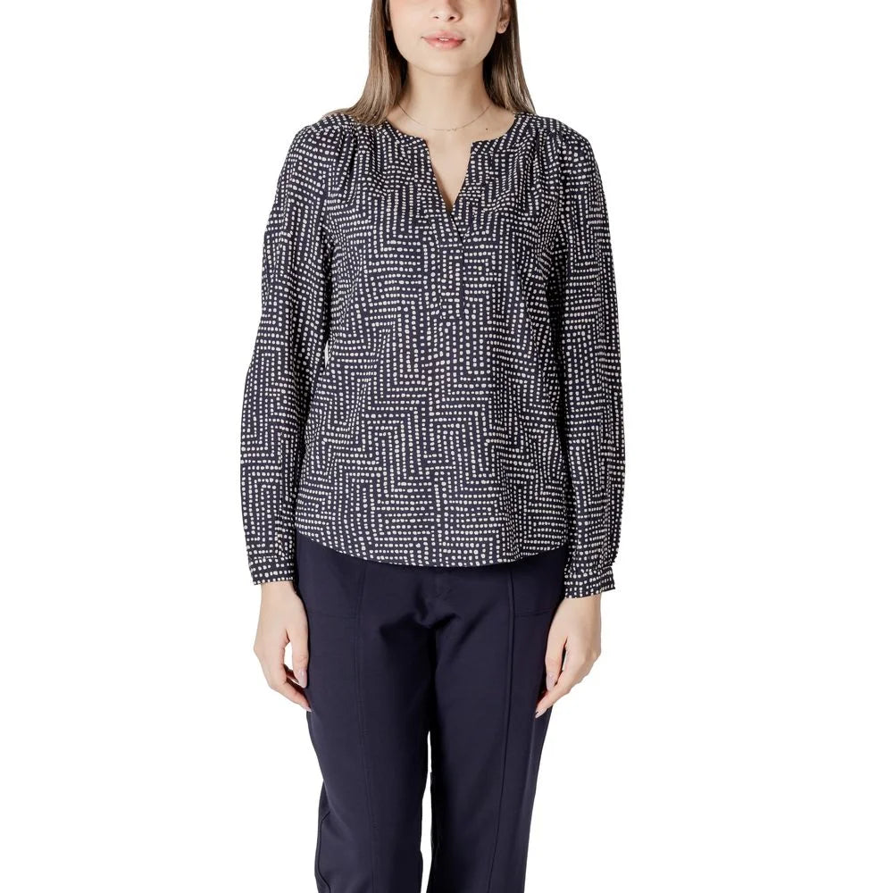 Street One Blue Viscose Blouse - Blouses