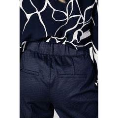 Street One Blue Viscose Pant - W44 | L28 - Chinos