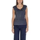 Street One Blue Viscose Tank Top - IT42|M - Tank Tops