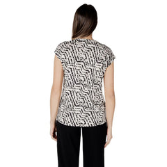 Street One Cream Cotton T-Shirt - 34 | XXS - T-Shirts