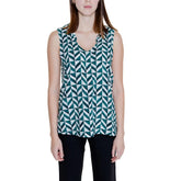 Street One Green Viscose Tank Top - 34 | XXS - Tank Tops
