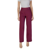 Street One Purple Viscose Pant - Trousers