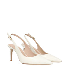 Stuart Weitzman Beige Leather High Heel Pumps - EU37.5/US7.5