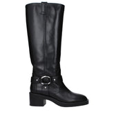 Stuart Weitzman Black Leather High Heel Boots - EU36.5/US6.5