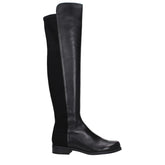 Stuart Weitzman Black Leather Over The Knee