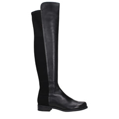 Stuart Weitzman Black Leather Over The Knee