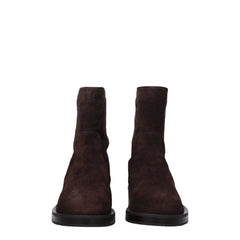 Stuart Weitzman Brown Leather Ankle Boots - EU36/US6 - Boots