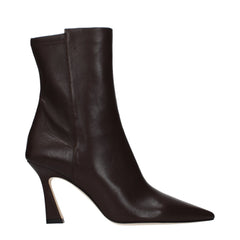 Stuart Weitzman Brown Leather Ankle Boots - EU40/US10