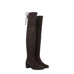 Stuart Weitzman Brown Leather Over The Knee