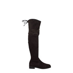 Stuart Weitzman Brown Leather Over The Knee - Boots