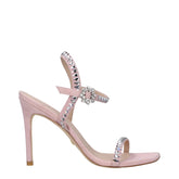 Stuart Weitzman Pink Leather Stiletto Heels Sandals - Sandals