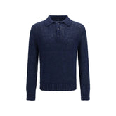 Μπλε Βαμβακερό Πολo πουκάμισο Ηλιοτροπίας