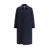 Sunflower Blue Fleece Wool Coat - IT50 | L - Overcoats