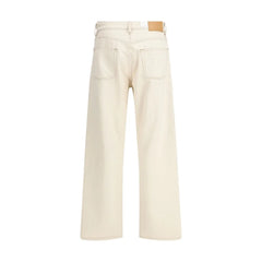 Sunflower Cream Cotton Relaxed Fit Jeans - W31