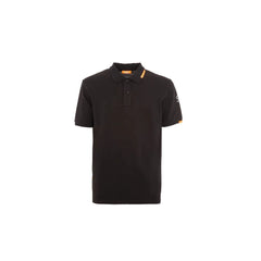 Suns Black Cotton Polo Shirt - Polos