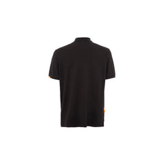 Suns Black Cotton Polo Shirt - Polos