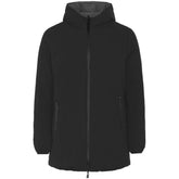 Suns Black Polyester Jackets & Coat - Rain Coats