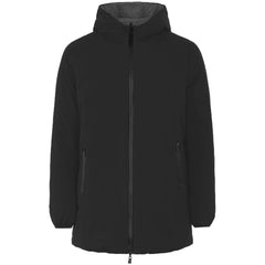 Suns Black Polyester Jackets & Coat - Rain Coats