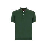Suns Green Cotton Polo Shirt - Polos