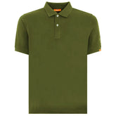 Suns Green Cotton Polo Shirt - Polos