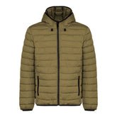 Suns Green Polyester Men’s Quilted Jacket - Puffer Jackets