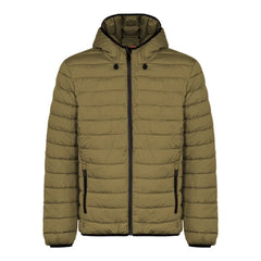 Suns Green Polyester Men’s Quilted Jacket - Puffer Jackets