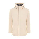 Suns White Polyester Jackets & Coat