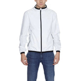 Suns White Polyester Jackets & Coat - Windbreakers