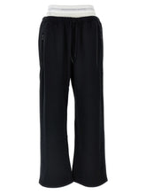T BY ALEXANDER WANG Svarte Bomull Joggebukser (Treningsbukser) - M