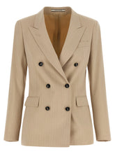 Tagliatore Beige Polyester Blazer