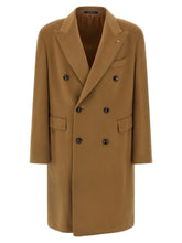Tagliatore Beige Virgin Wool Coat - IT46 | S