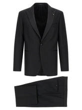 Tagliatore Black Virgin Wool Two-Piece Suit